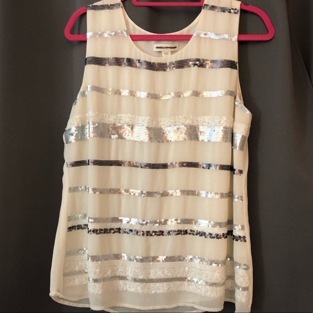 Sequin Tank Top